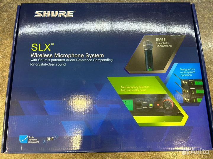 Профессиональные радиомикрофоны shure