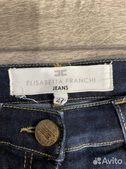 Джинсы elisabetta franchi
