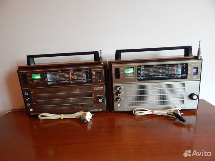 Советский радиоприемник Океан 214 с FM