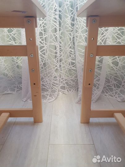 Стол и стул трансформер детский