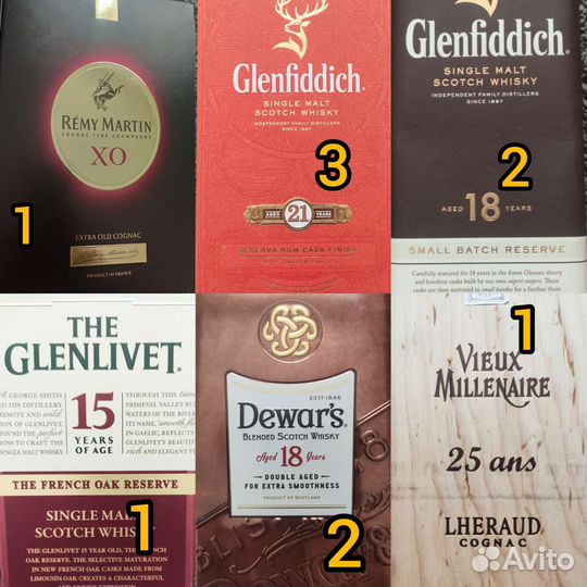 Коробка от виски,коньяка