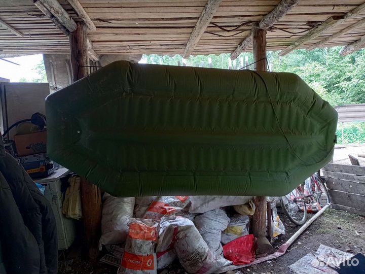 Надувная лодка пвх бу с мотором