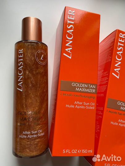 Lancaster golden TAN maximizer Масло для тела