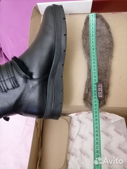 Ботинки женские зимние 42размер