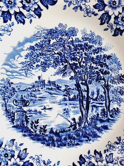 Тарелки старая Англия Ironstone, винтаж
