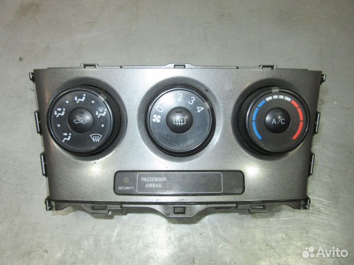 Блок управления отопителем Toyota Auris (E15)