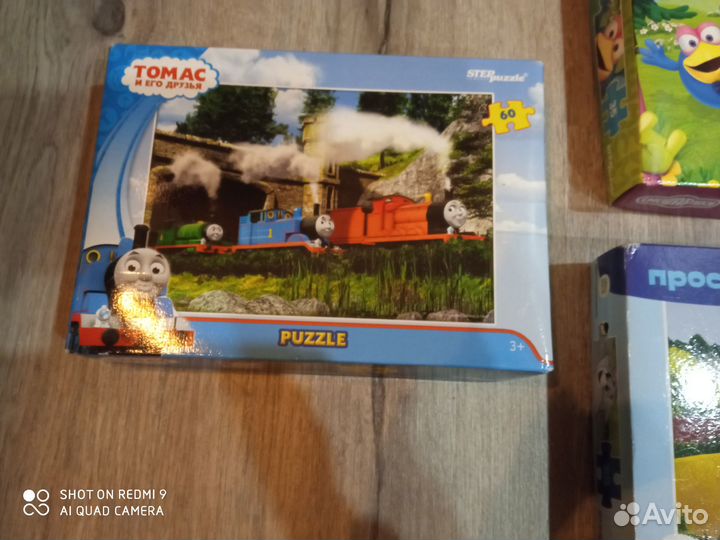 Пазлы для малышей 3шт