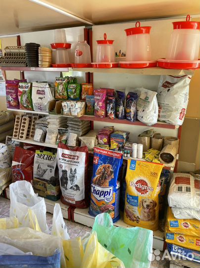 Корма для птиц и с/х животных