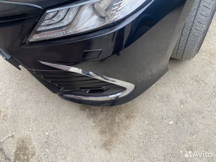 Бампер в сборе рестайлинг передний Toyota Camry