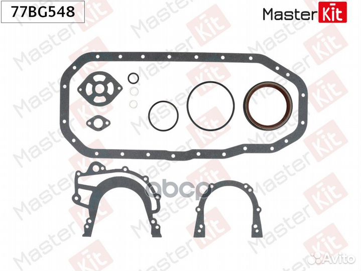 Комплект прокладок, блок-картер двигателя Audi