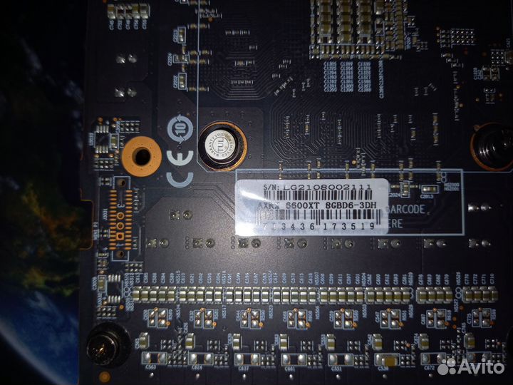 Игровая видеокарта AMD radeon RX6600XT(Powercolor)