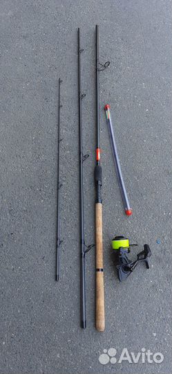 Удилище Flagman до 180 грамм с катушкой