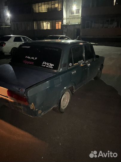 ВАЗ 2107 1.6 МТ, 2005, 82 056 км