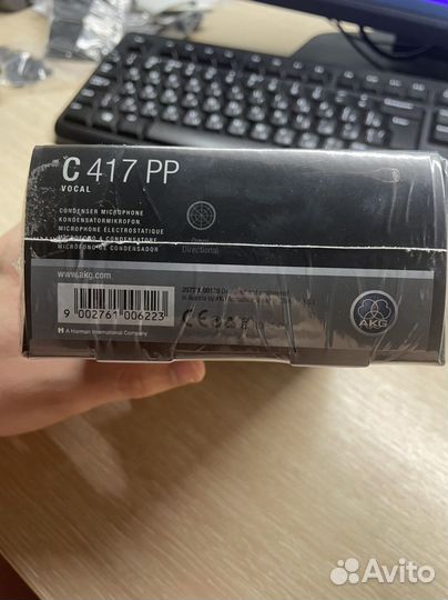 Akg c417p петличный микрофон