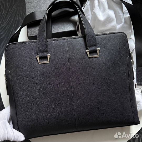 Деловой портфель мужской prada