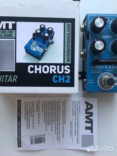 AMT CH-2 amt ozzulator - гитарный/басовый хорус