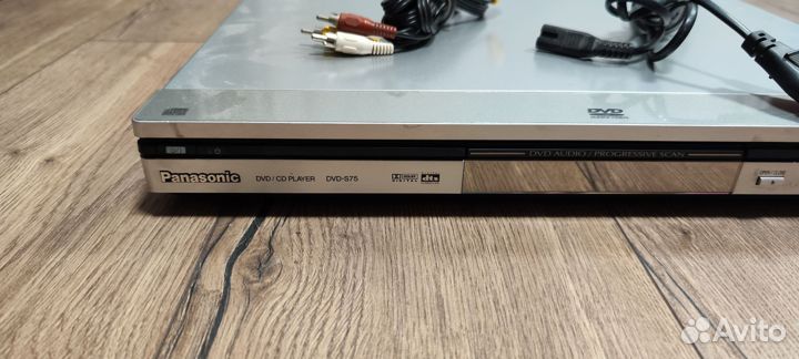 Dvd проигрыватель panasonic dvd s75