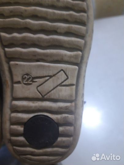 Ботинки детские демисезонные 22