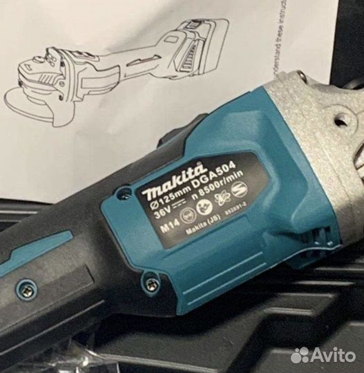 Аккумуляторная болгарка makita 125 xpx