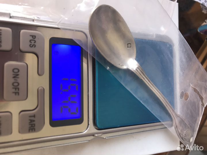 Ложка кофейная.серебро