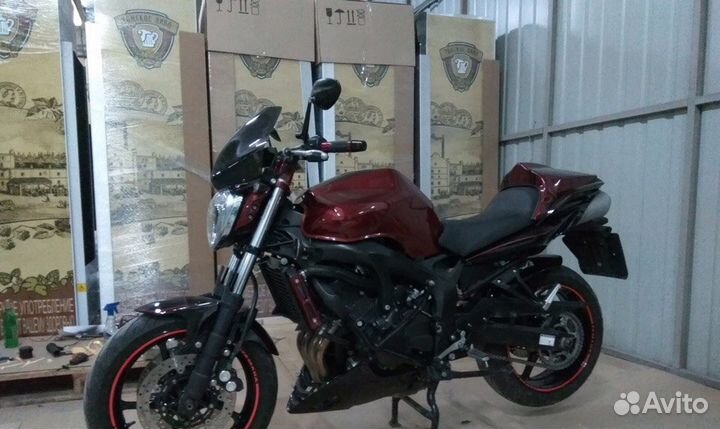 Накладка на заднее cиденье Yamaha fz6