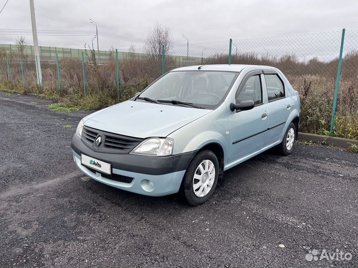 Renault Logan 1.6 МТ, 2007, 168 000 км