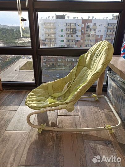 Шезлонг детский happy baby