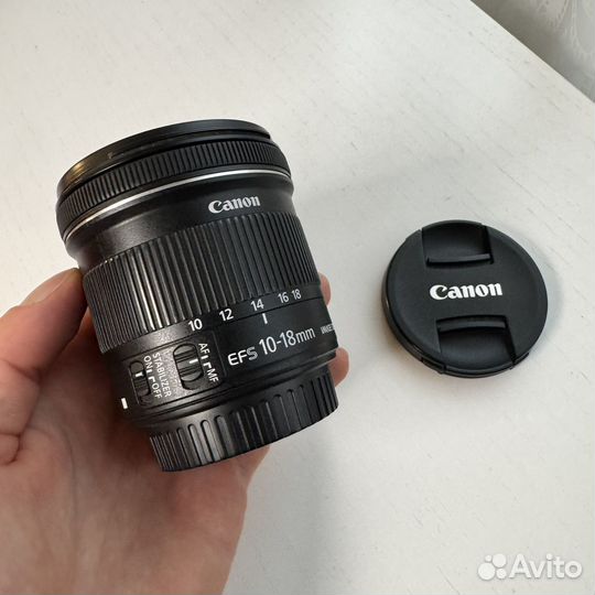 Canon EF S 10 18 mm f 4.5 5.6 is stm