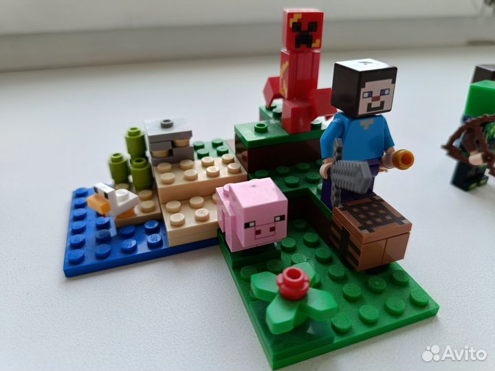 Lego minecraft наборы