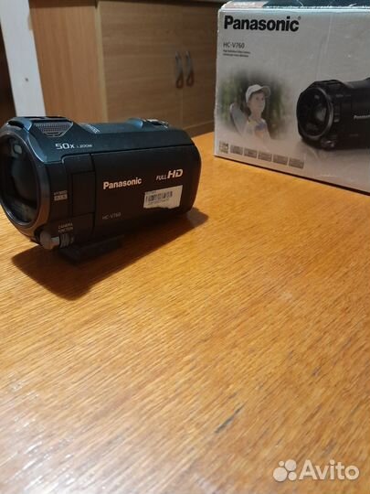 Видеокамера panasonic hc v760