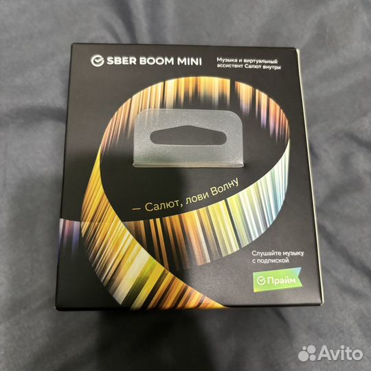 Колонка sber boom mini