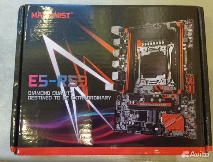 Материнская плата machinist E5-RS9