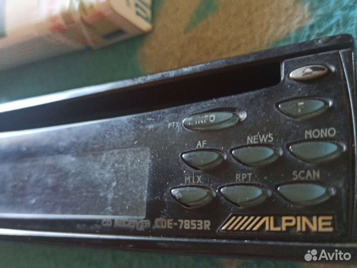 Панель автомагнитолы alpine 7853R