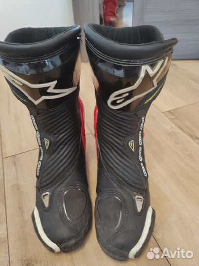 Мотоботинки alpinestars SMX plus 42размер