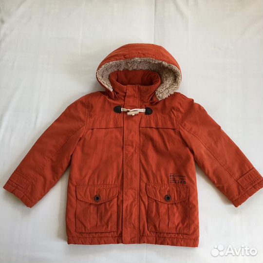 Комплект куртка утеплённая“Lindex”+джинсы+свитер