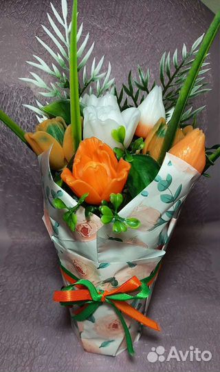 Букеты из мыла