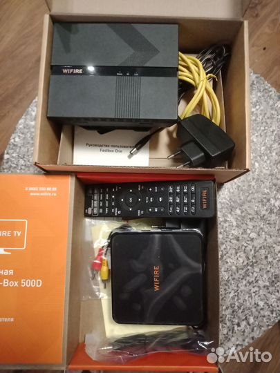 Роутер и tv приставка