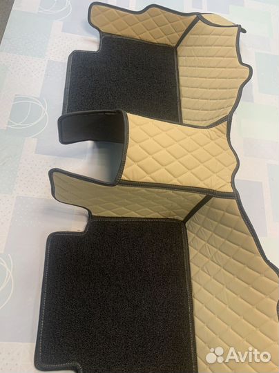 3d коврики на салон Nissan Titan