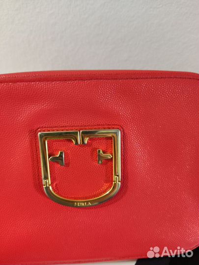 Furla сумка кожа оригинал 20х10х6