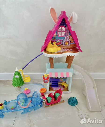 Домик и зимние наборы Enchantimals