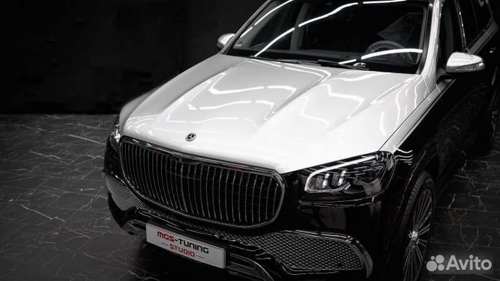 Обвес и пороги стиль Maybach Mercedes GLS x167