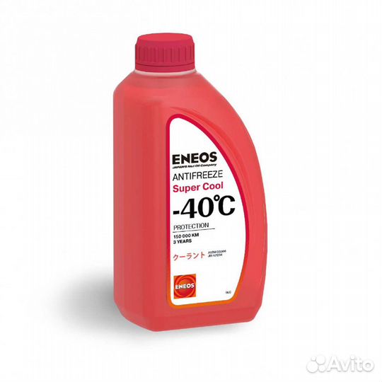 Антифриз eneos Antifreeze Super Cool -40C 20кг(18