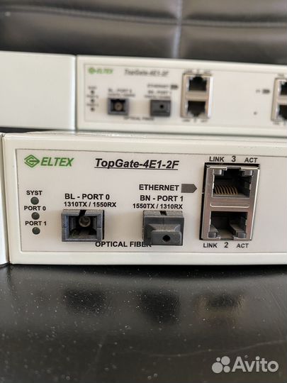 Eltex TopGate-4E1-2F оптический мультиплексор