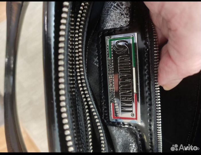 Сумка натуральная кожа Gilda Tonelli