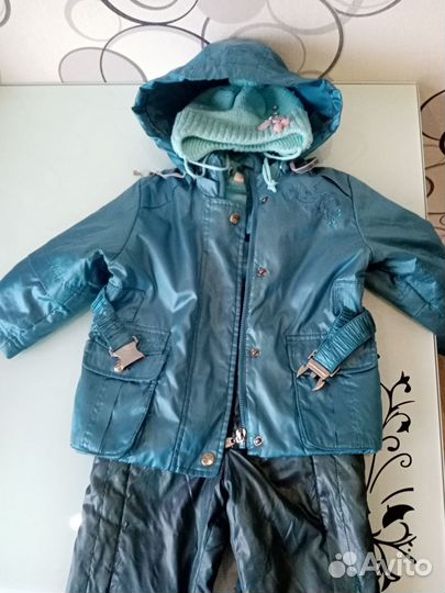 Межсезонный костюм для девочки 86-92