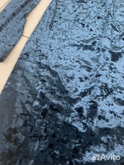 Бархатное платье