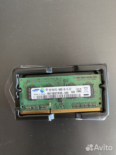 Оперативная память ddr3 1gb 1333 для ноутбука