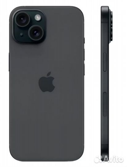 iPhone 15, 128 гб Black sim+esim