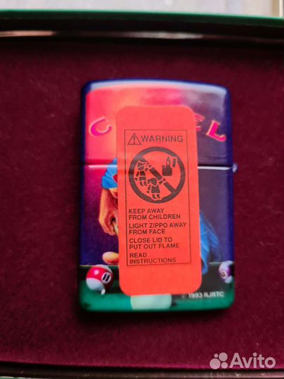 Zippo.Camel JOE.Бильярд. 93 г. Лимит. Редк. NEW