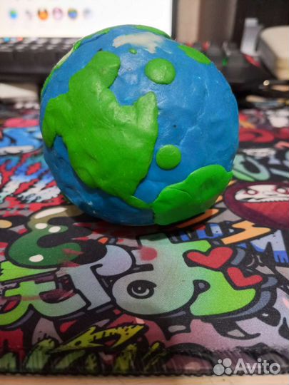 Глобус самоделка
